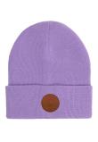 Opakowanie Czapka Beanie z bawełny organicznej liliowa