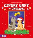 Cztery łapy do Gwiazdki. Autor: Katarzyna Pruszkowska-Sokalla. Dadada.pl Okładka książki Cztery łapy do Gwiazdki