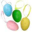 Opakowanie Dekoracje plastikowe zawieszki jajka 40x60mm 5szt