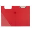 Opakowanie Deska A4 PVC z klipem i okładką czerwona D.RECT