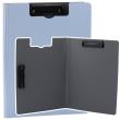 Opakowanie Deska z okładką A4 dwa klipy plastikowa jasnoniebieska