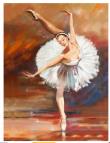 Opakowanie Diamentowa Mozaika Baletnica z uniesiona nogą NO-1007287