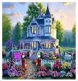Opakowanie Diamentowa Mozaika Domek z ogrodem  NO-1006296