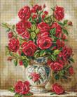 Opakowanie Diamentowa mozaika - Karmazynowe róże 40x50cm
