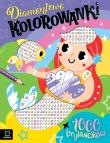Diamentowe kolorowanki z syrenką. 1000 brylancików. Autor: Kaczyńska Agata. Dadada.pl Okładka książki Diamentowe kolorowanki z syrenką. 1000 brylancików