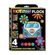 Opakowanie Diamond Dotz - Adults Flocked Neon Peace&Love