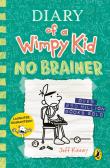 Diary of a Wimpy Kid. No Brainer. Book 18 wer. angielska. Autor: Jeff Kinney. Dadada.pl Okładka książki Diary of a Wimpy Kid. No Brainer. Book 18 wer. angielska