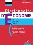 Okładka książki Dictionnaire d`economie et des sciences sociales