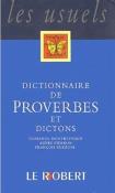 Okładka książki Dictionnaire poche de proverbes et dictons