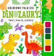 Okładka książki Dinozaury. Kolorowe paluszki