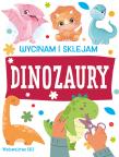 Dinozaury. Wycinam i sklejam. Autor: Opracowanie zbiorowe. Dadada.pl Okładka książki Dinozaury. Wycinam i sklejam