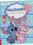 Okładka książki Disney stitch. Malowanka z diamencikami