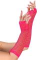 Opakowanie Długie rękawiczki bezpalcowe różowe neon