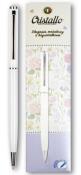 Opakowanie Długopis 0,7mm Cristallo Swarovski biały