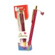 Opakowanie Długopis Charm serce czerwone w etui