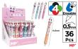 Opakowanie Długopis ścieralny 4-kolorowy Gwiazda (36szt)