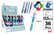 Opakowanie Długopis ścieralny 4-kolorowy Morskie... (36szt)