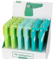 Opakowanie Długopis żelowy Silky 12 Alligator MIX (36szt)