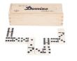Domino Double 6 w drewnianym etui LONGFIELD. Wydawca: Quint. Dadada.pl Opakowanie Domino Double 6 w drewnianym etui LONGFIELD