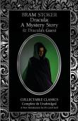 Okładka książki Dracula: Tajemnicza historia i gość Draculi w. ang