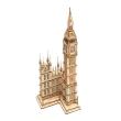 Opakowanie Drewniane Puzzle 3D LED Big Ben