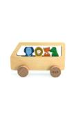 Opakowanie Drewniany autobus dla zwierząt