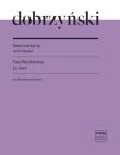 Okładka książki Dwa nokturny na fortepian