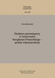 Okładka książki Dyskurs przestępczy w twórczości Sergiusza...