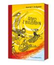Okładka książki Dzieci z Bullerbyn (z barwionymi brzegami)