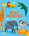 Dzikie zwierzęta. Modele 3D. Młodzi przyrodnicy. Autor: Wheatley Abigail, Patrycja Zarawska. Dadada.pl Okładka książki Dzikie zwierzęta. Modele 3D. Młodzi przyrodnicy