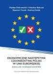 Okładka książki Ekonomiczne następstwa członkostwa Polski w Unii..