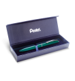 Opakowanie Eleganckie pióro kulkowe EnerGel 0,7 mm BL2007-S zielone w etui