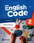 English Code 2 Pupil's Book with online practice. Autor: Jeanne Perrett. Dadada.pl Okładka książki English Code 2 Pupil's Book with online practice