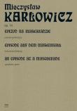 Okładka książki Epizod na maskaradzie Poemat symfoniczny na...