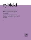 Okładka książki Etiudy op. 54 na lewą rękę z.1 nuty na fortepian