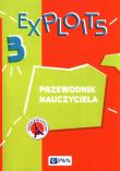 Exploits 3 Przewodnik nauczyciela Język francuski z płytą CD. Autor: Boutegege Regine, Bello Alessandra, Poirey Carole. Dadada.pl Okładka książki Exploits 3 Przewodnik nauczyciela Język francuski z płytą CD