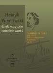 Okładka książki Fantaisie brillante na skrzypce i orkiestrę op.20