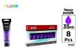 Opakowanie Farba akrylowa fluorescencyjna 35ml fiolet (8sz)