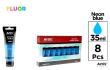 Opakowanie Farba akrylowa fluorescencyjna 35ml nieb (8szt)