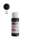 Opakowanie Farba akrylowa Matt czarny 60ml HAPPY COLOR