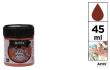 Opakowanie Farba do szkła i ceramiki 45ml brązowa (6szt)