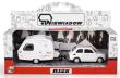 Opakowanie Fiat 126p + przyczepa Niewiadów Kemping biały