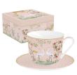 Opakowanie Filiżanka porcelanowa ze spodkiem Magiczny ogród