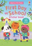 Okładka książki First Day at School Sticker Book