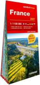 Okładka książki France carte routie`re 1:1 100 000 laminat w.2027
