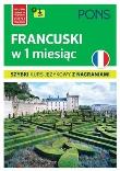 Okładka książki Francuski w 1 miesiąc Szybki kurs językowy+MP3 w.3