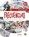 Frecuencias B2.2 ćwieczenia cz.2. Autor: Esteban Bayon, Carmen Cabeza. Dadada.pl Okładka książki Frecuencias B2.2 ćwieczenia cz.2