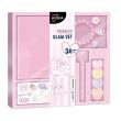 Opakowanie Glam Set pudrowy róż 34el KIDEA