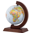 Opakowanie Globus polityczny drewniana oprawa 25cm GB