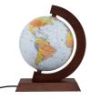 Opakowanie Globus polityczny podświet. drewniana opr. 25cm UA